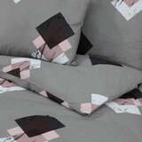  Set posteljine za poplun sivi 240x220 cm pamučni | shoptok.hr