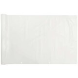 Furnova Balkonsko platno za zasebnost belo 300x75 cm PVC, (21918844) | Shoptok.si