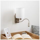  Brilagi - LED zidna lampa NUBILA 1xE27/25W/230V + LED/3W hrom/bela | Eponuda.com