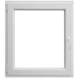 PVC prozor s kvakom (80 x 90 cm, Smjer otvaranja: Lijevo) Cijene