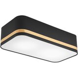 stropno svetlo sirja square stripe 2xE27/15W/230V crna/zlatna | Eponuda.com