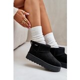 Big Star Low Snow Boots on the Big Star Platform Black | Shoptok.si