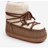 Kesi Women's Brown Insulated Snow Boots Rohes | shoptok.hr