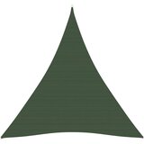 vidaXL Jedro za zaštitu od sunca 160 g/m² tamnozeleno 3 x 4 x 4 m HDPE Cijene