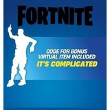 Epic Games fortnite - it's complicated emote (dlc) key europe | ePonuda.com