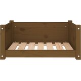  Krevet za pse boja meda 75 5x55 5x28 cm od masivne borovine | shoptok.hr