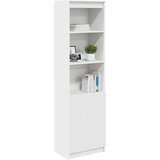 vidaXL Visoka omara bel 50x35x180 cm inženirski les | Shoptok.si