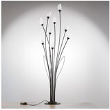 Jupiter 2058 - Stojeća lampa GLORIOSA 9xG9/14W/230V crna Cene