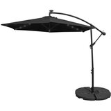 Monster Črn 3 m LED konzolni senčnik z ventilatorjem, (21571428) | Shoptok.si