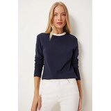  Ženska bluza Nj00157, Tamnoplava | Eponuda.com