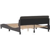  Okvir za krevet Dover sivi 160x200 cm od umjetne kože | shoptok.hr