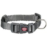 Trixie ogrlica za pse Premium XXS-XS 15-25 cm/10 mm siva | shoptok.hr