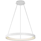 luster na sajli orbit LED/40W/230V 3000-6500K prečnik 50 cm bela + daljinski upravljač