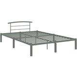 The Living Store Posteljni okvir siv kovinski 160x200 cm - Posteljni Okvir, (21524824) | Shoptok.si