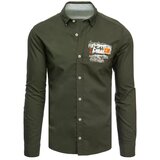 DStreet Koszula męska khaki Cene