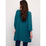 Kaffe Tunika 'Amber' petrol | Shoptok.si