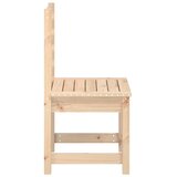  Vrtne stolice 2 kom 50x48x91,5 cm od masivne borovine | shoptok.hr