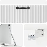  ormar za zid Zidne Bijela visokog sjaja 98 x 31 x 30 cm | shoptok.hr