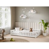 Molarem Home Drveni dječji krevet IVY - 200x120 cm - bijeli | shoptok.hr