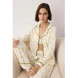TRENDYOLMILLA Ženski set pidžame Thmaw25Pt00202, Žuti | Eponuda.com