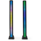 Nedis GALDP110BK - SET 2x LED RGB Punjiva stona lampa LED/250 mAh Cene