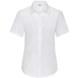 Fruit Of The Loom White classic shirt Oxford