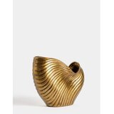Aberto Design Dekorativna figura Školjka, 9x23x28cm, Zlatna boja | Eponuda.ba