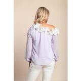 Fenzy Bluza Z Dolgimi Rokavi, Lila | Shoptok.si