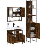  3-dijelni set kupaonskog namještaja boja hrasta drveni | shoptok.hr