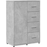  Komoda siva boja betona 60x31x84 cm od konstruiranog drva | shoptok.hr