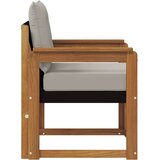  Set vanjskih sofa Čvrsto drvo akacije i Textilene | shoptok.hr