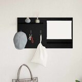  Vješalica za kapute na zidu Zidne Crni hrast 90 x 10 x 50 cm | shoptok.hr