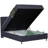 Modern Living Postelja Z Vzmetnico Black Diamant, Antracit, 180x200 | Shoptok.si