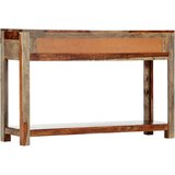 vidaXL Konzolna mizica s 3 predali 120x30x75 cm trden palisander | Shoptok.si