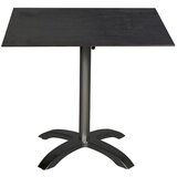 Gardenson Vrtna Zložljiva Miza Acaplan, 80x80x72, Antracit | Shoptok.si