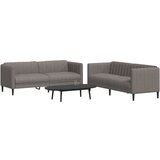 vidaXL 2-dijelni set sofa smeđesivi od tkanine | shoptok.hr