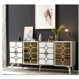 Hanah home irmak - white, gold whitegold console | ePonuda.com