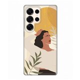 Torbica Silikonska Print Skin za Samsung S938B Galaxy S25 Ultra Boho Girl