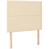  Krevet s oprugama i madracem krem 90 x 200 cm od tkanine | shoptok.hr
