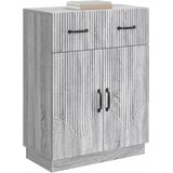  Kreveta Siva sonoma 66 x 34,5 x 87 cm Konstruirano drvo Slike