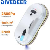 DIVEDEER Robot za čiščenje oken, avtomatizirano delovanje, dvojni sistem pršenja, Razpršilec vode bela, EU, Da, (5000201995) | Shoptok.si