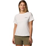 Columbia Majice s kratkimi rokavi Rolling Bend Graphic SS Tee Bež Cene