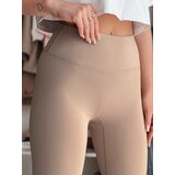 DStreet Legginsy damskie z wysokim stanem ACTIVIS morelowe | shoptok.hr