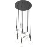 Open Design OR85402 - Luster na sajli ERO 12xG9/8W/230V crna | Eponuda.com