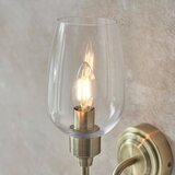 Endon 107792 - Zidno svetilo STOURTON 1xE14/6W/230V mesing | Eponuda.com