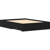  Krevetna konstrukcija Crni hrast 140 x 200 cm Konstruirano drvo | shoptok.hr