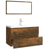  Set kupaonskog namještaja boja hrasta konstruirano drvo | shoptok.hr