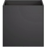  Vrtna saksija 2 kom. Crna 25 x 25 x 25 cm Čelična vrata - Crna 25 x 25 x 25 cm 2 | shoptok.hr