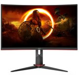 AOC zakrivljen monitor CQ27G2S/BK 27"/VA,zakrivljen/2560x1440/144Hz/1ms MPRT/HDMIx2,DP/freesync/visina/crna cene