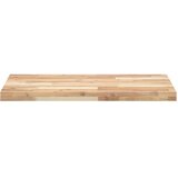  Površina za umivaonik neobrađena 160x50x4 cm od drva bagrema | shoptok.hr